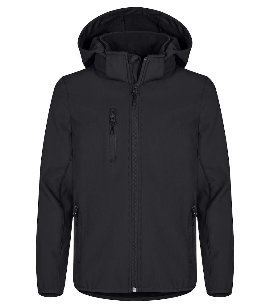 Classic Softshell Jacket Junior Black 110/120