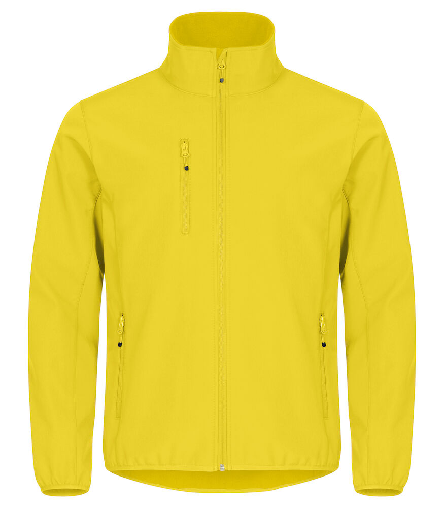 Classic Softshell Jacket Lemon XS