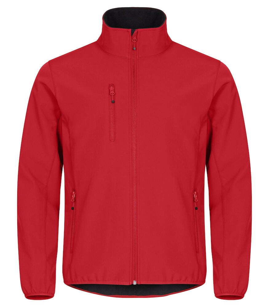 Classic Softshell Jacket Red XS