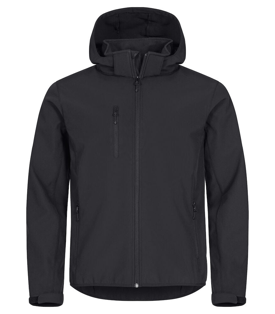 Classic Softshell Hoody Black XS