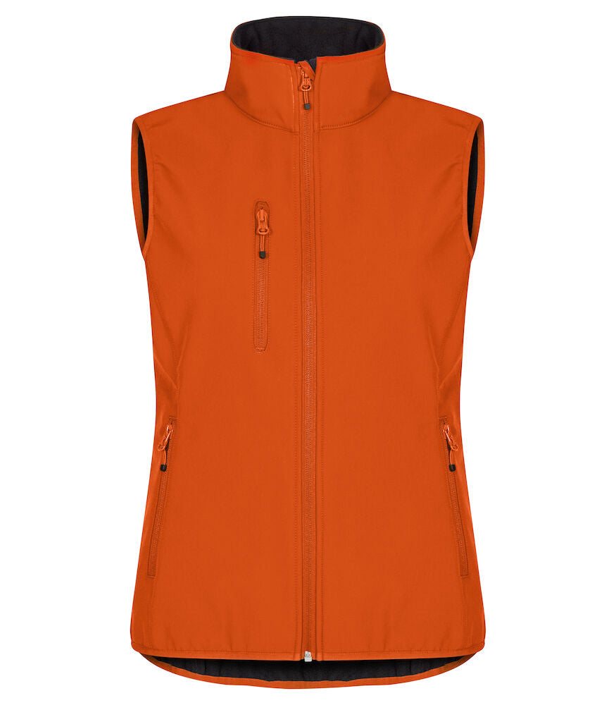 Classic Softshell Vest Lady Blood Orange XS