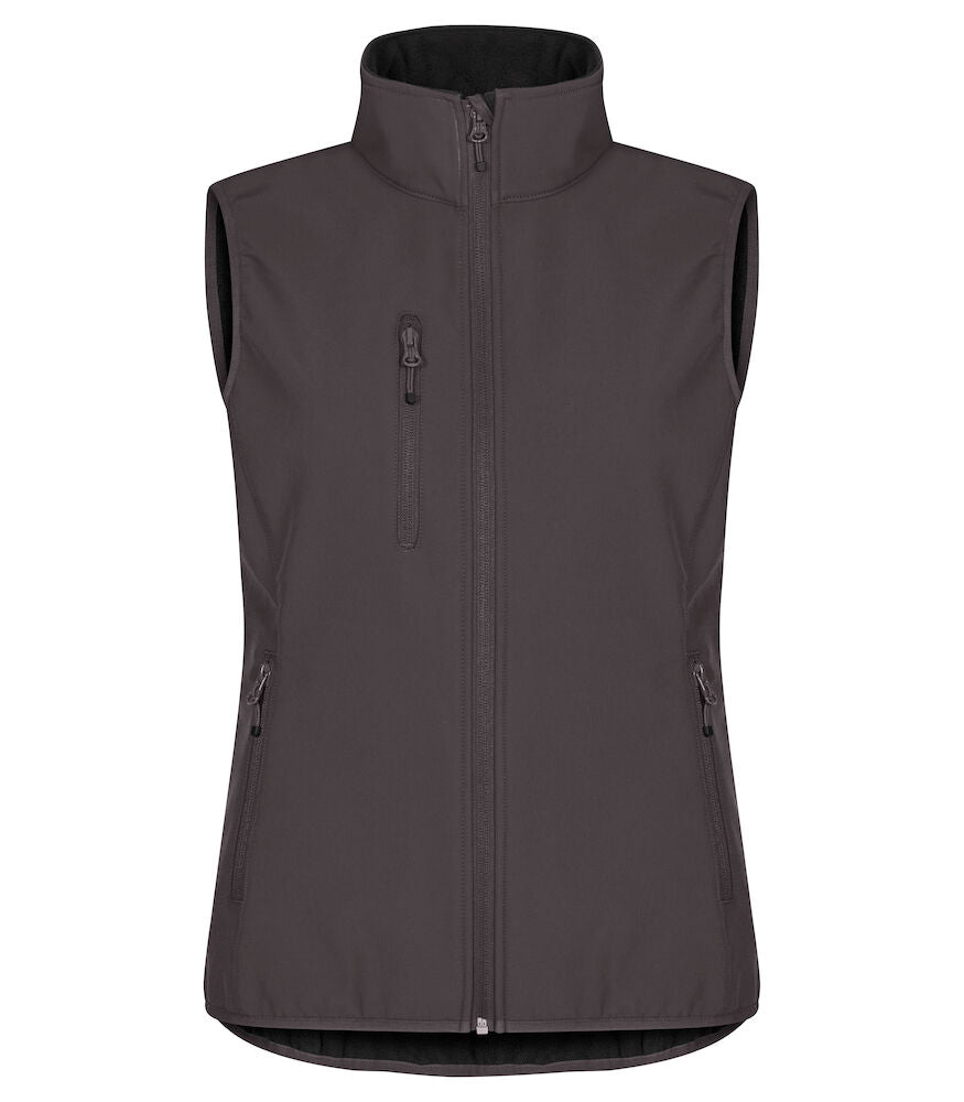 Classic Softshell Vest Lady Dark Grey XS