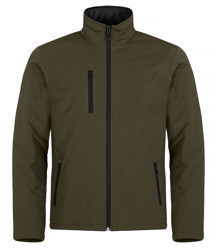 Padded Softshell Fog Green XS