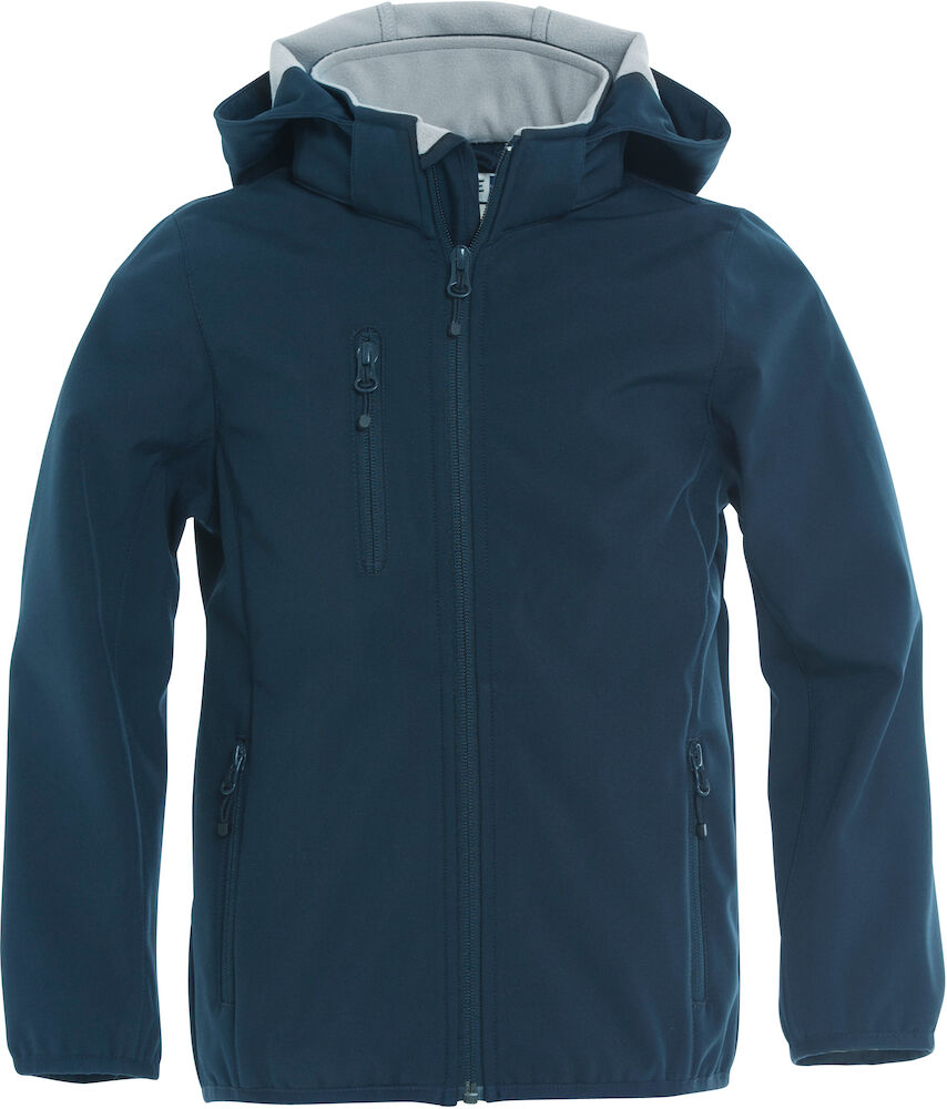 Basic Softshell Jacket Junior Dark Navy 110/120