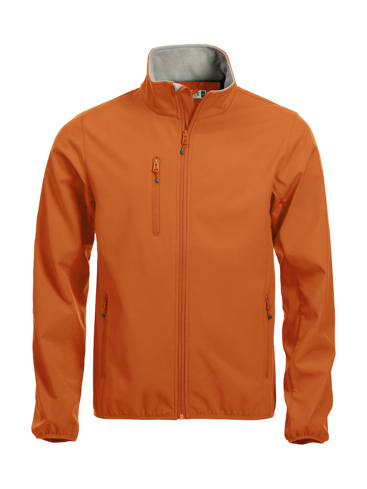 Basic Softshell Jacket Blood Orange XS