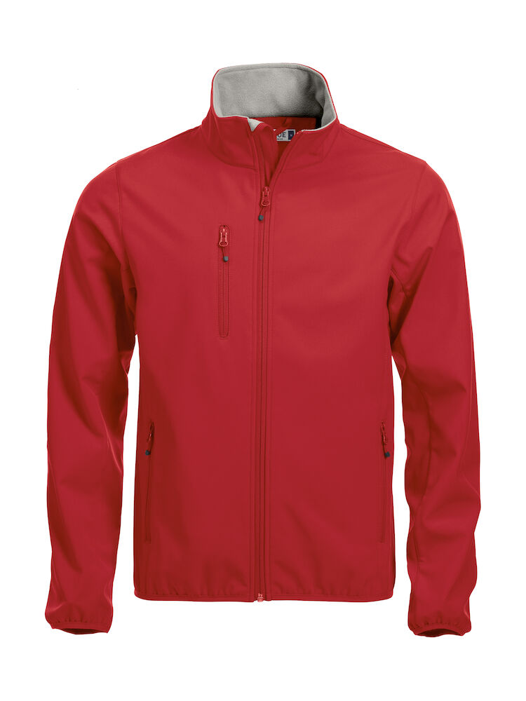 Basic Softshell Jacket Red XS