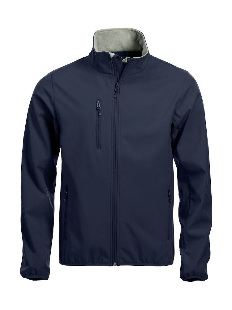 Basic Softshell Jacket Dark Navy XS