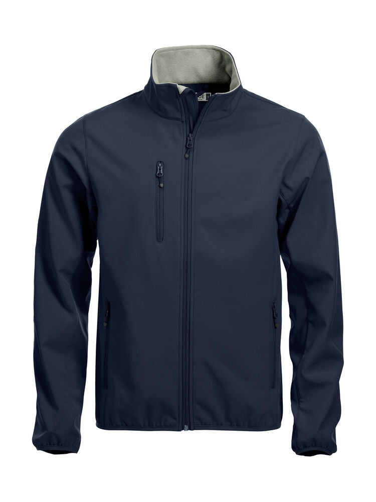 Basic Softshell Jacket Dark Navy 3XL