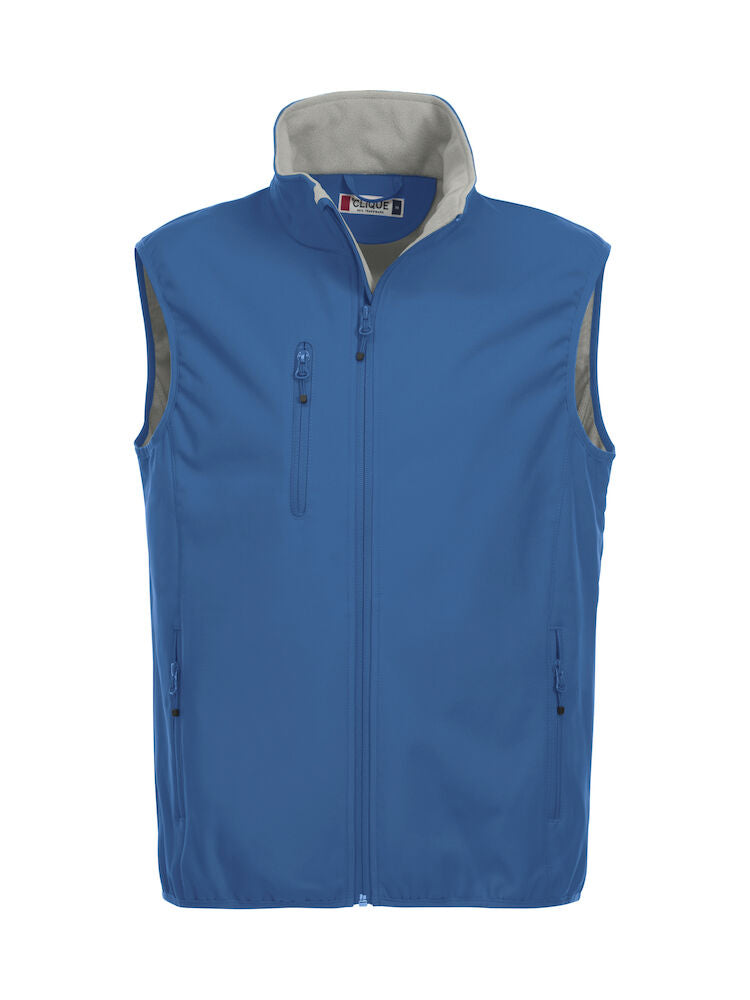 Basic Softshell Vest Royal Blue XS