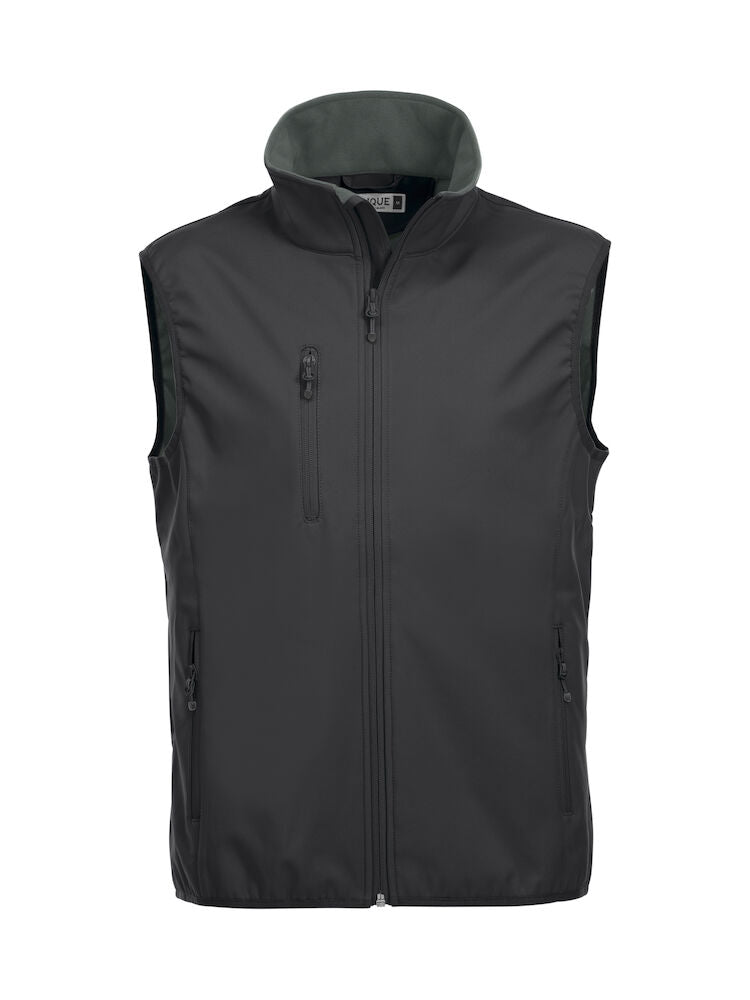 Basic Softshell Vest Black XS