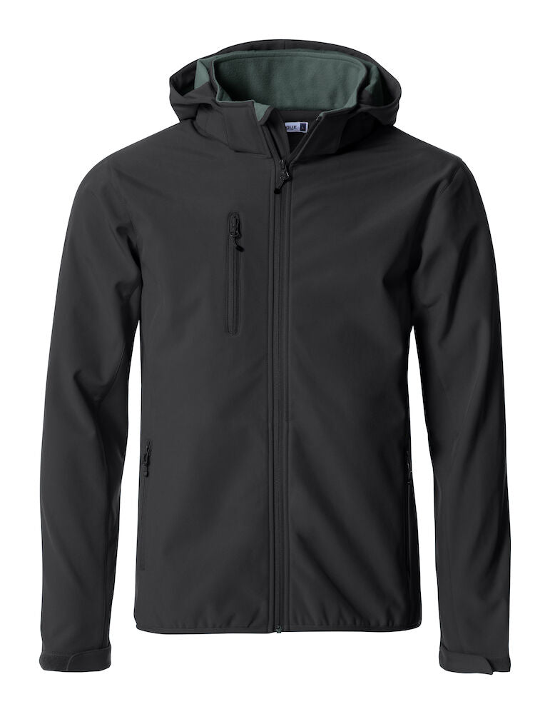 Basic Hoody Softshell Jacket Black XS