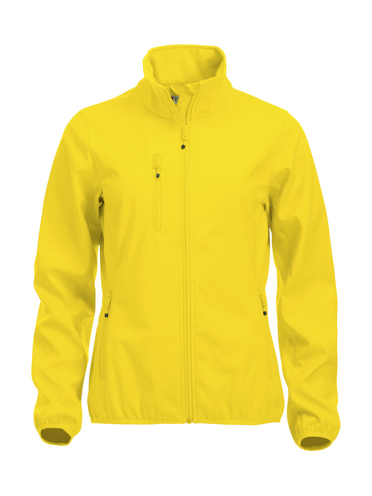 Basic Softshell Jacket Ladies Lemon XS