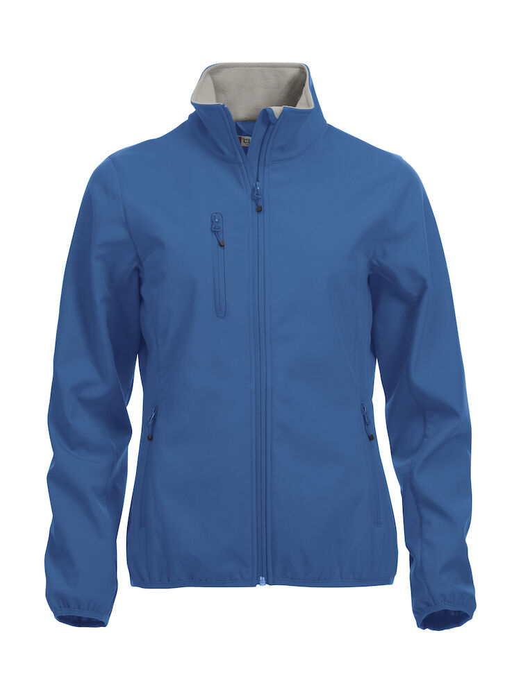 Basic Softshell Jacket Ladies Royal Blue XS