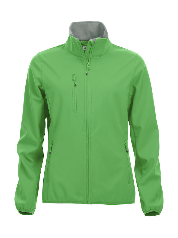 Basic Softshell Jacket Ladies Apple Green XS