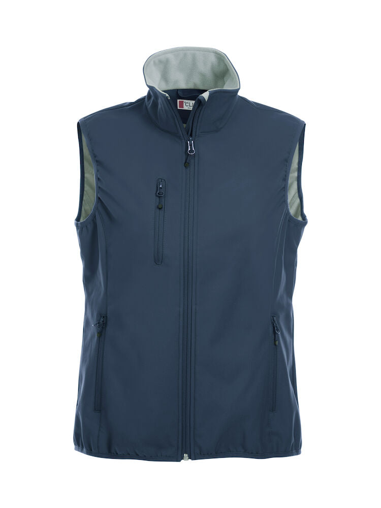 Basic Softshell Vest Ladies Dark Navy XS