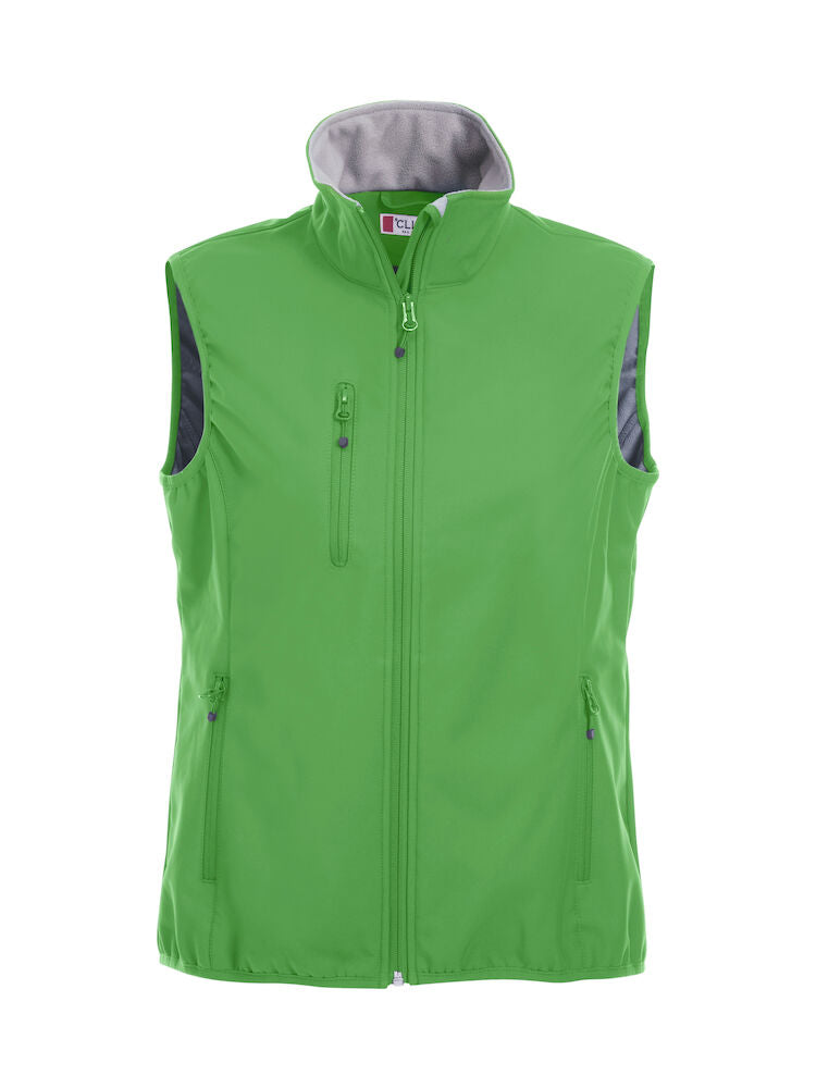 Basic Softshell Vest Ladies Apple Green XS