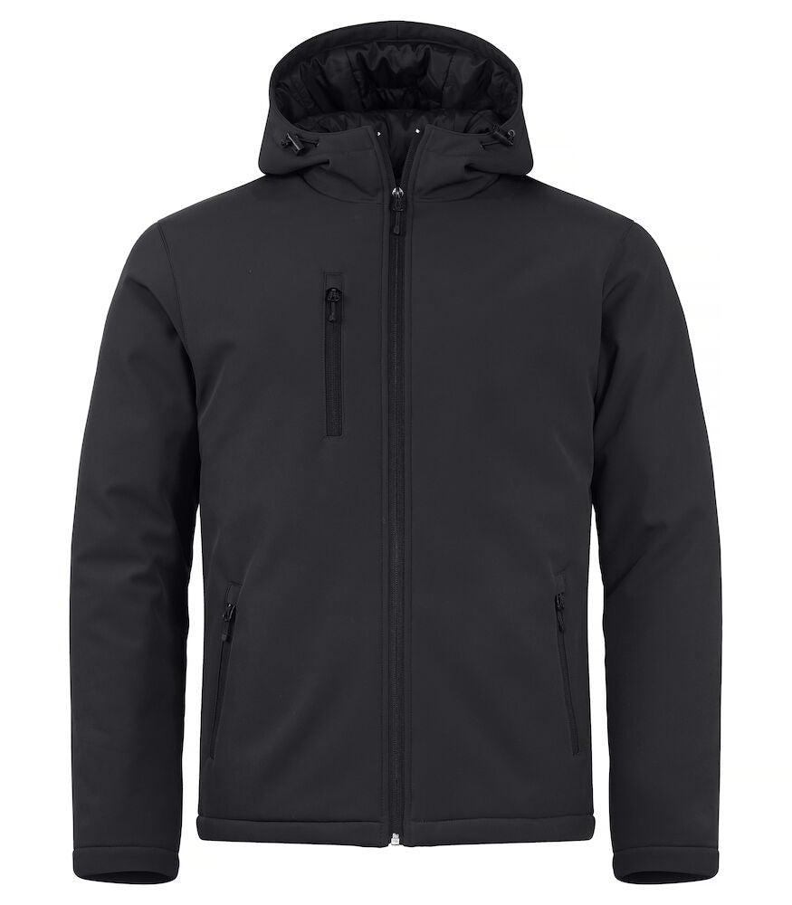 Padded Hoody Softshell Black XS