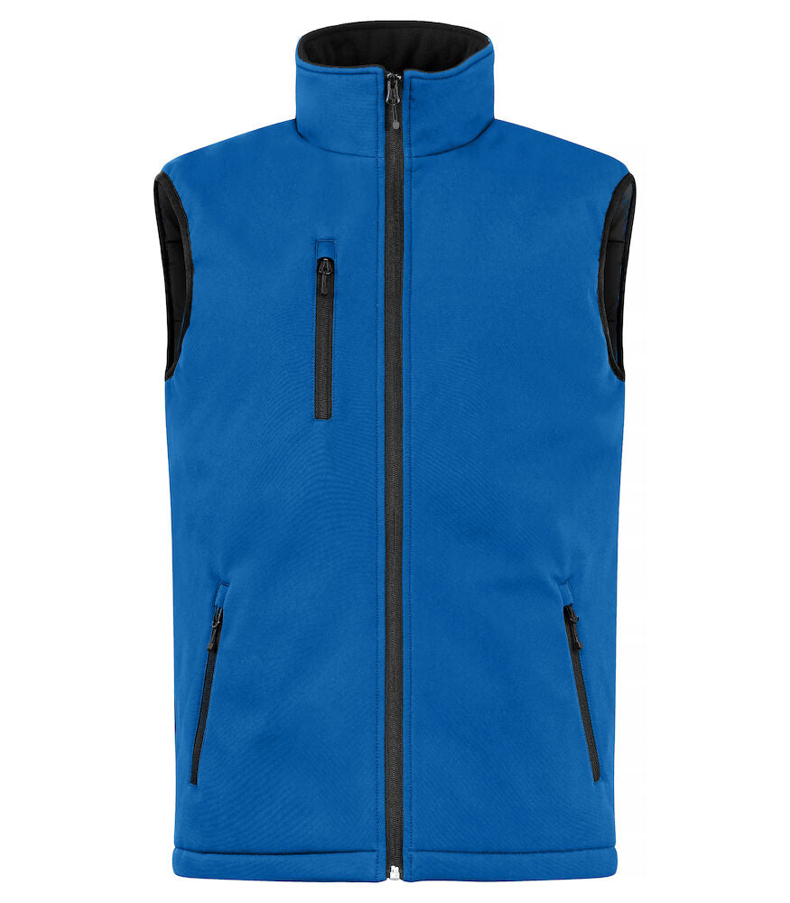 Padded Softshell Vest Royal Blue XS