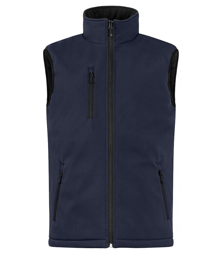 Padded Softshell Vest Dark Navy XS