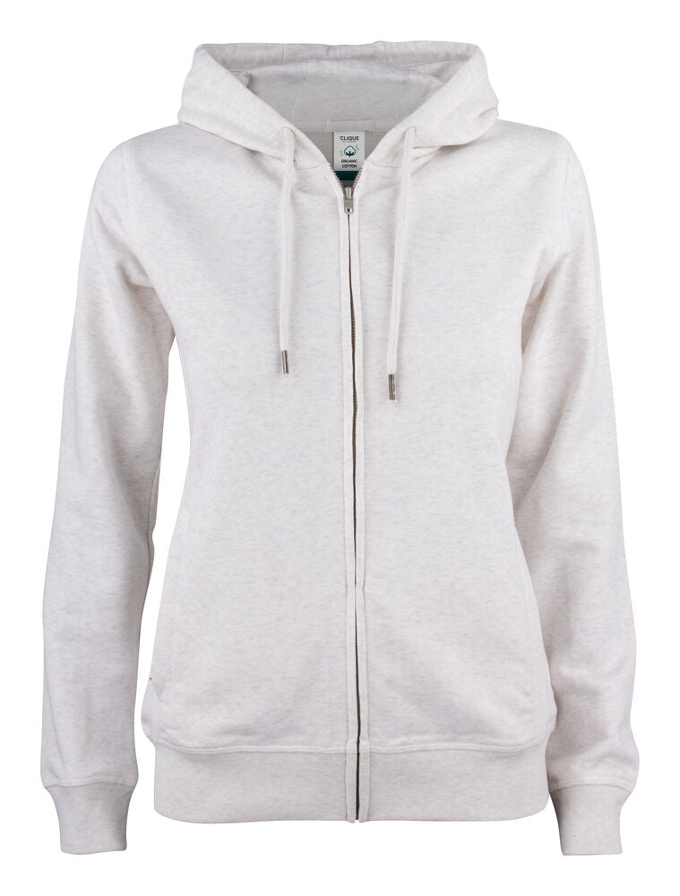 Premium OC Hoody FZ Ladies Nature Melange S