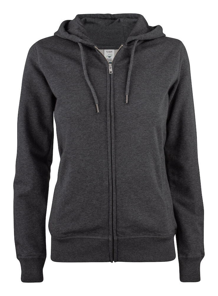 Premium OC Hoody FZ Ladies Anthracite Melange XS