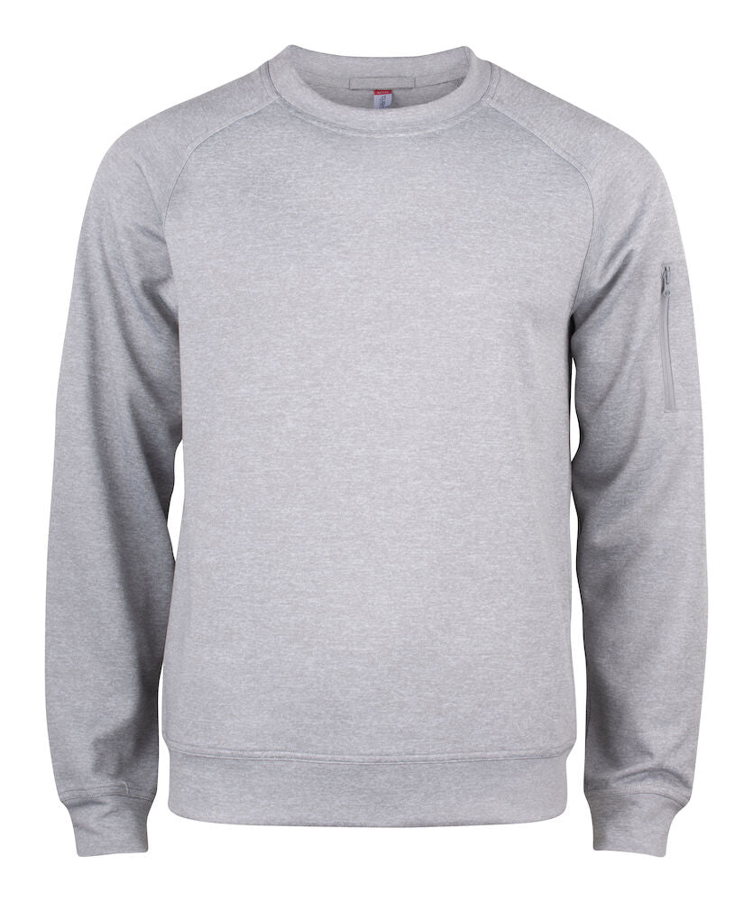 Basic Active Roundneck Grey Melange XS