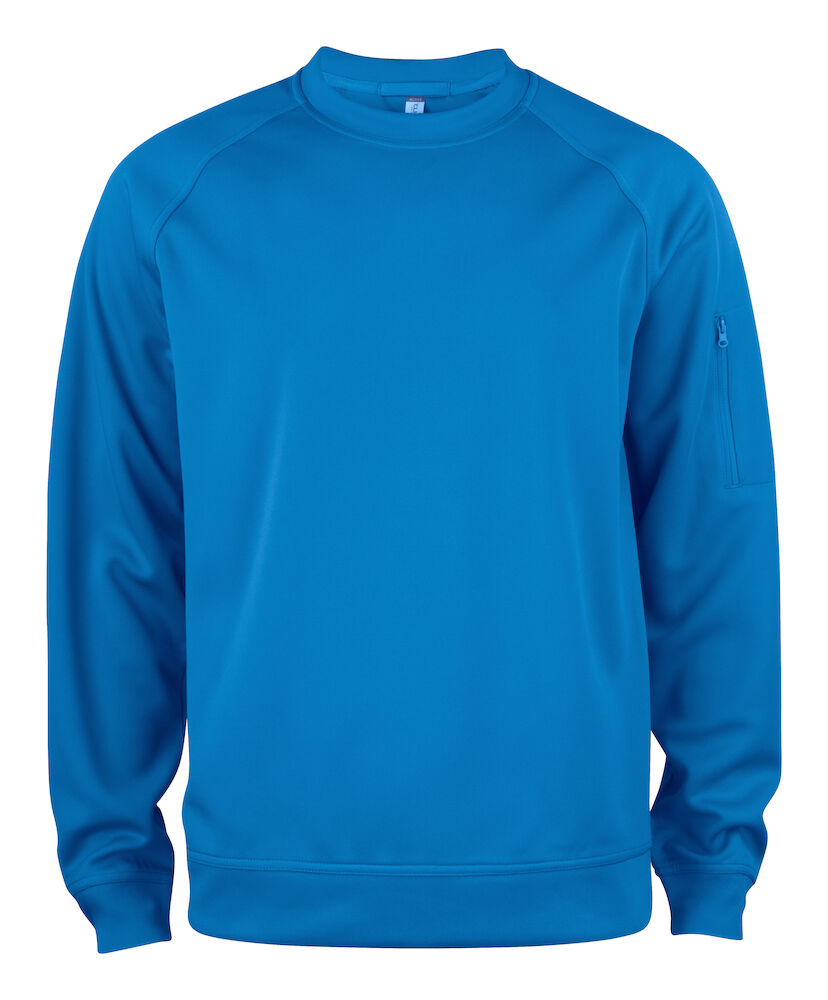 Basic Active Roundneck Royalblue XS