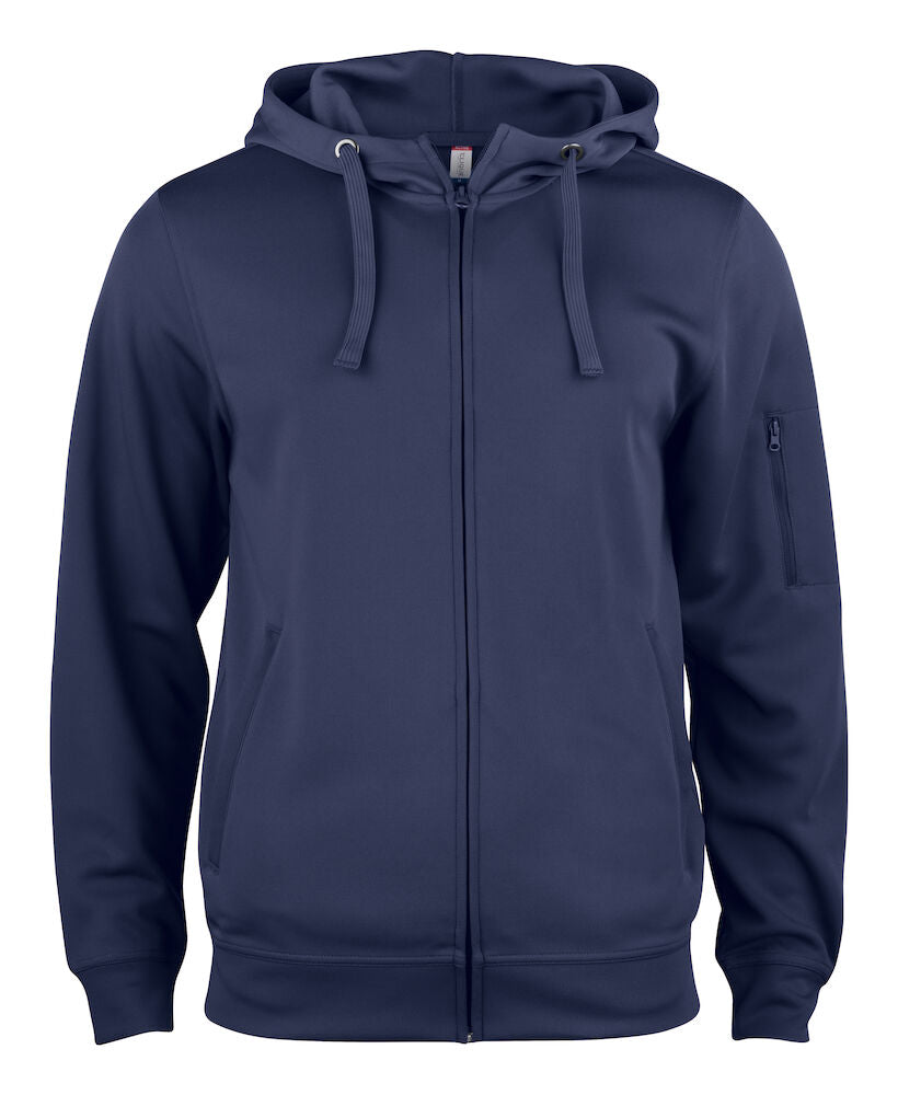 Basic Active Hoody FZ Dark Navy XS