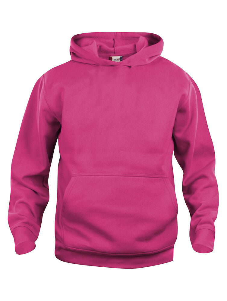 Basic Hoody JR Bright Cerise 90/100