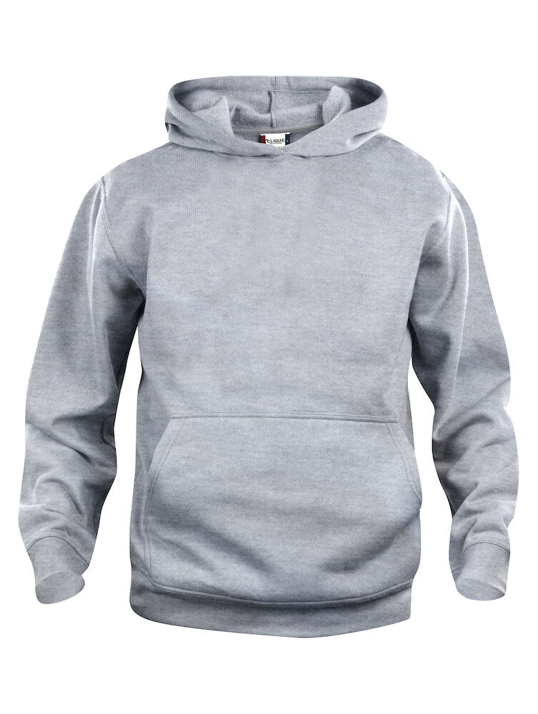 Basic Hoody JR Grey Melange 90/100