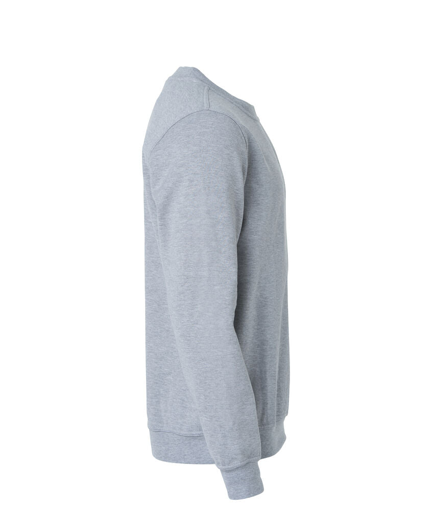Basic Roundneck Grey Melange
