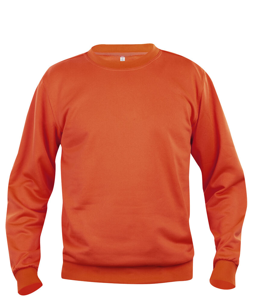 Basic Roundneck Blood Orange XS