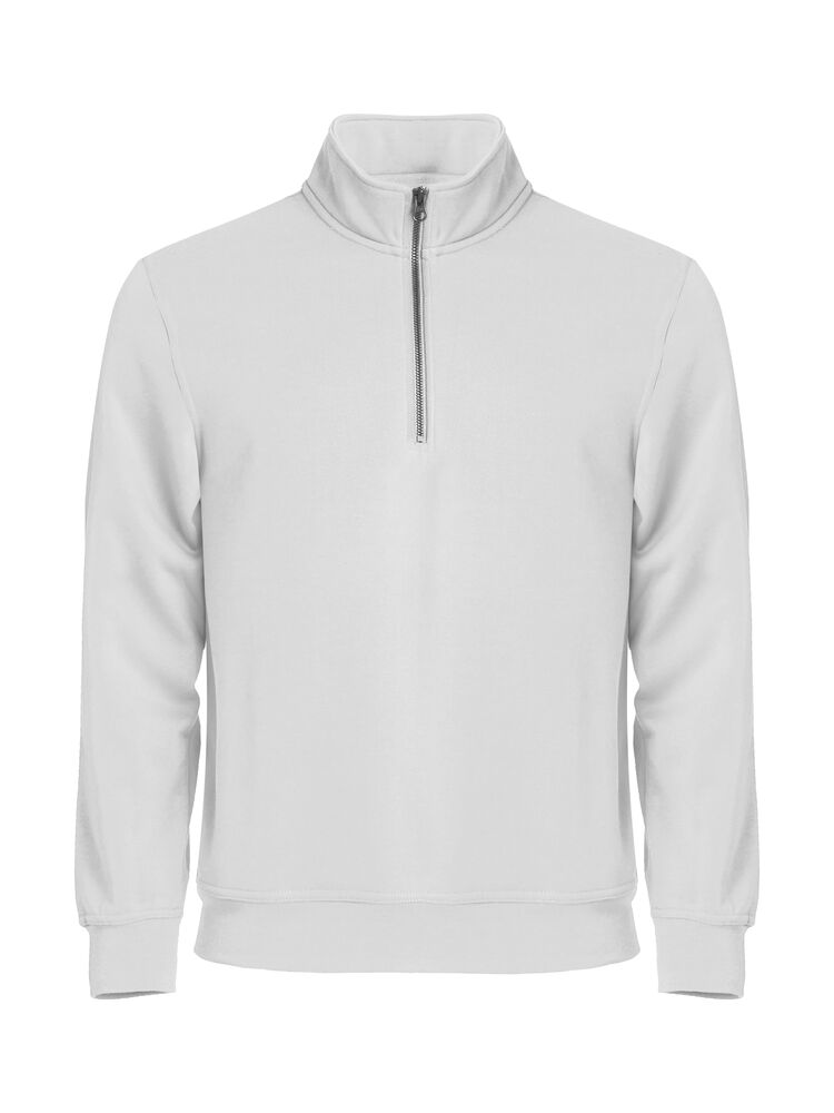 Basic Half Zip White XS