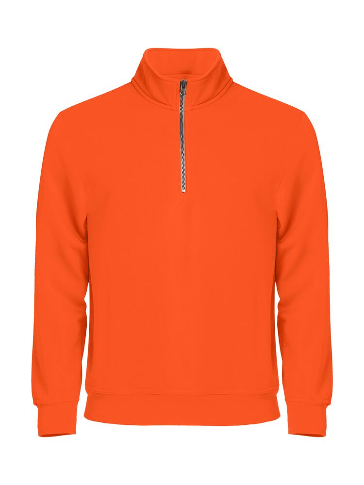Basic Half Zip Visibility Orange XS