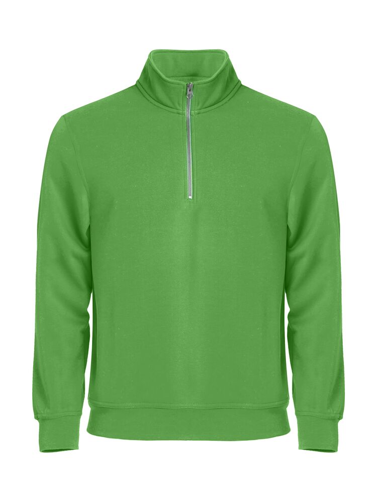 Basic Half Zip Apple Green XS