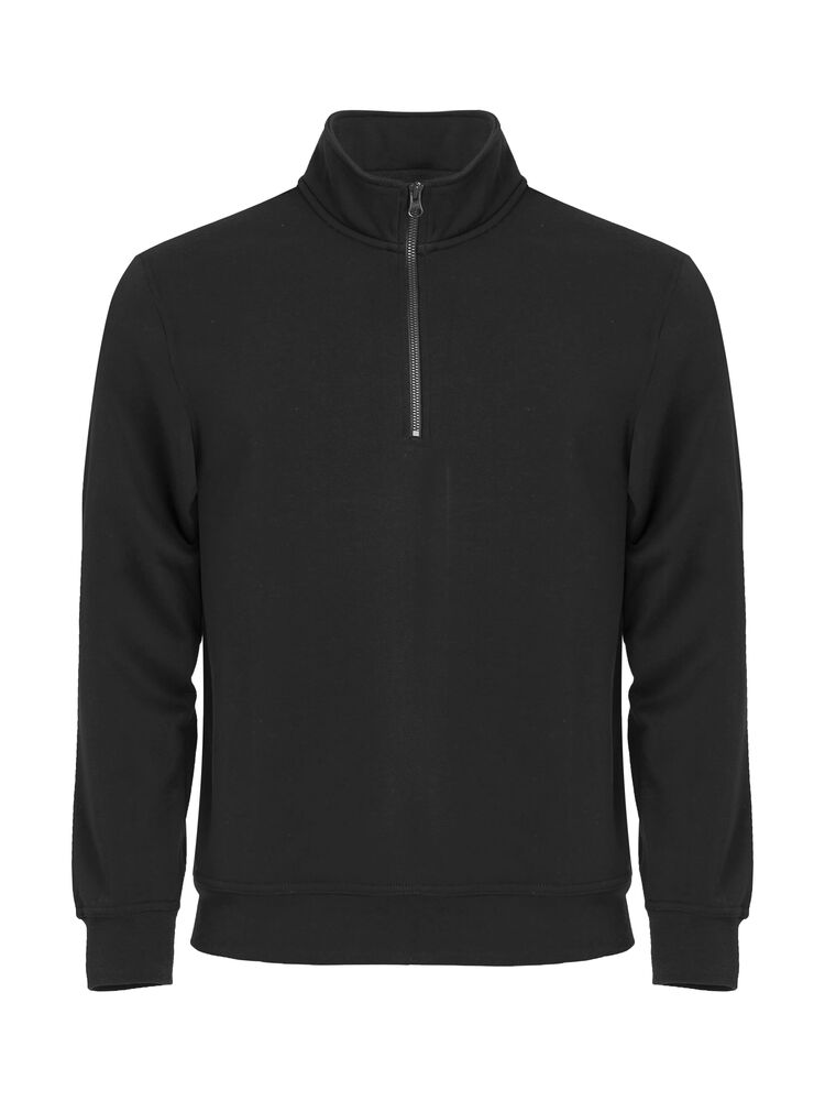 Basic Half Zip Black XS
