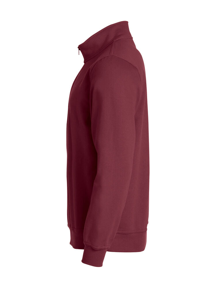 Basic Half Zip Burgundy
