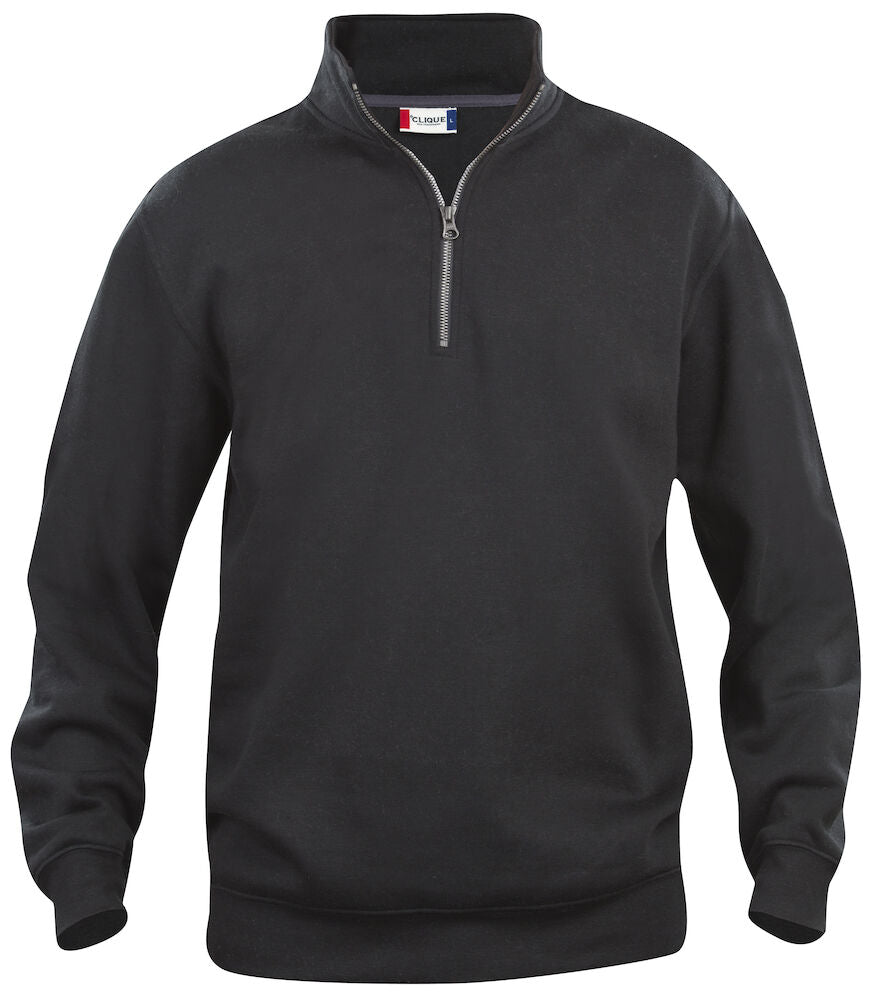 Basic Half Zip Black XS