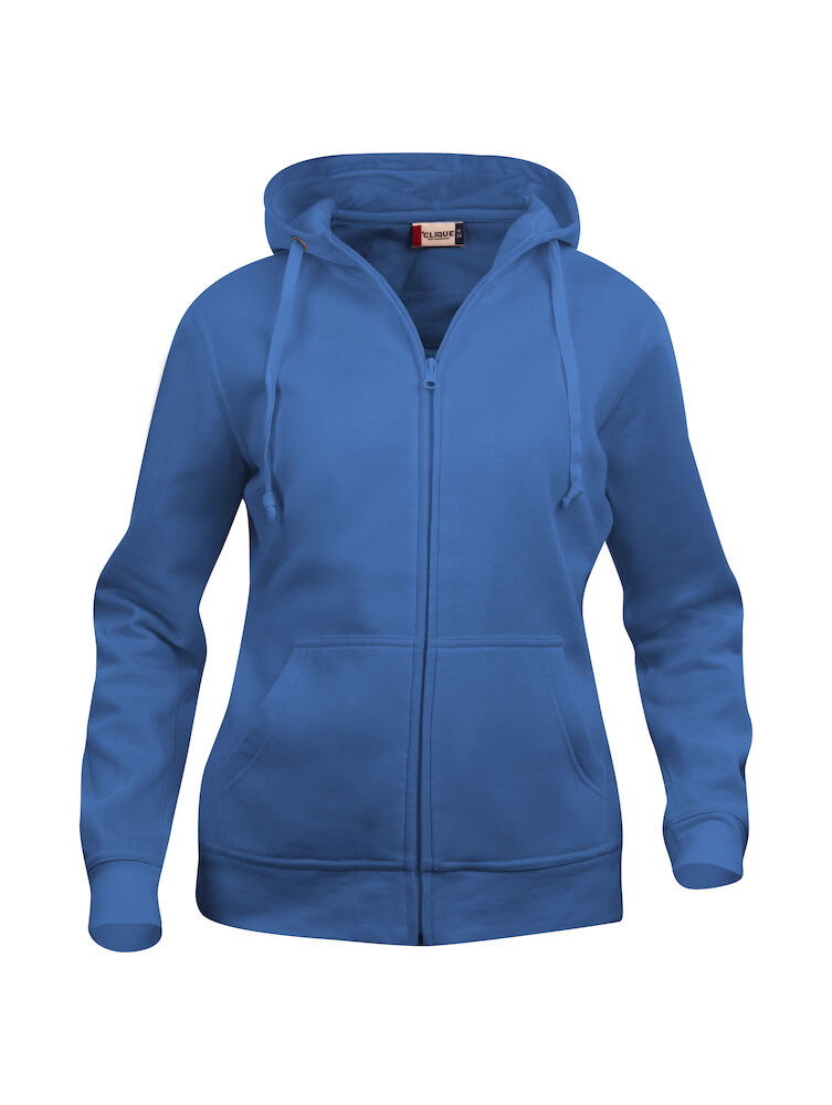 Basic Full Zip Ladies Royal Blue XS