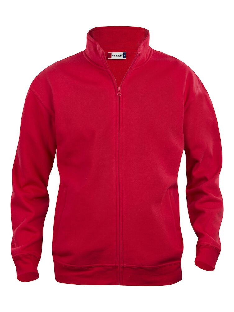 Basic Cardigan Mens Red XS