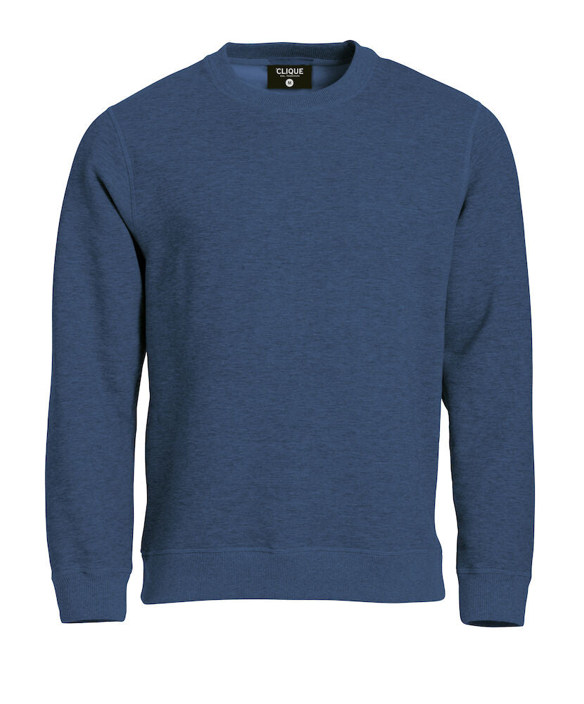 Classic Roundneck Blue Melange XS