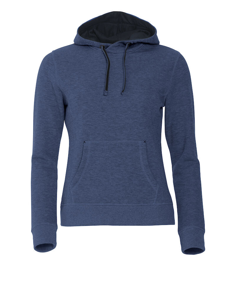 Classic Hoody Ladies Blue Melange XS