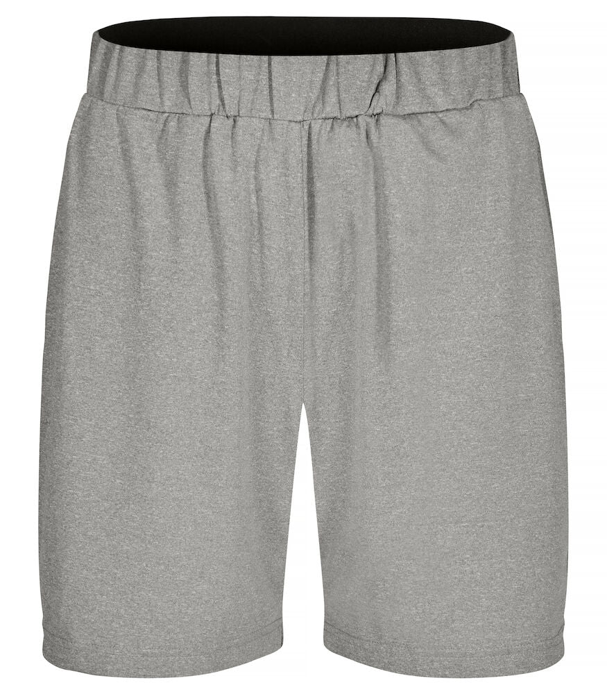 Basic Active Shorts Grey Melange XS