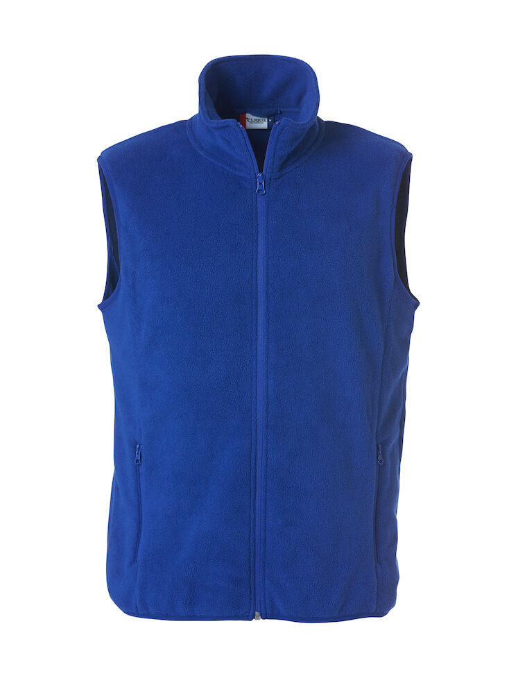 Basic Polar Fleece Vest Royal Blue XS