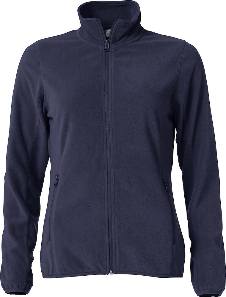Basic Micro Fleece Jacket Ladies Dark Navy XS