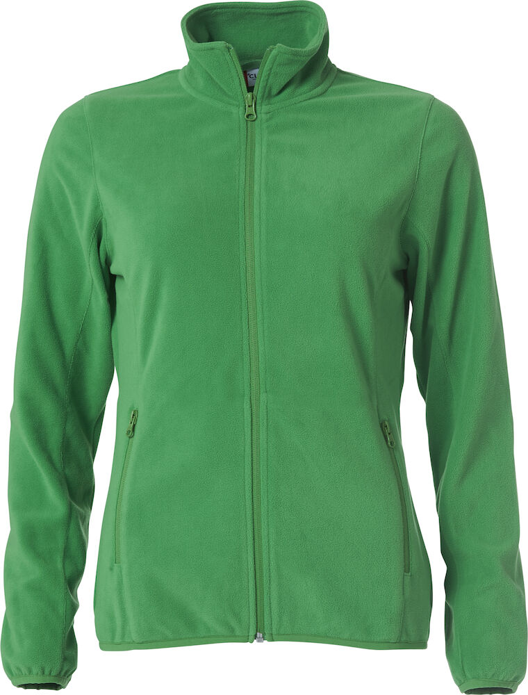 Basic Micro Fleece Jacket Ladies Apple Green XS