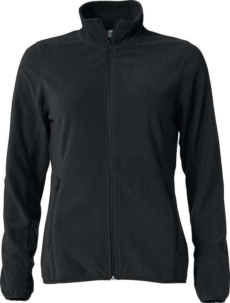 Basic Micro Fleece Jacket Ladies Black XS