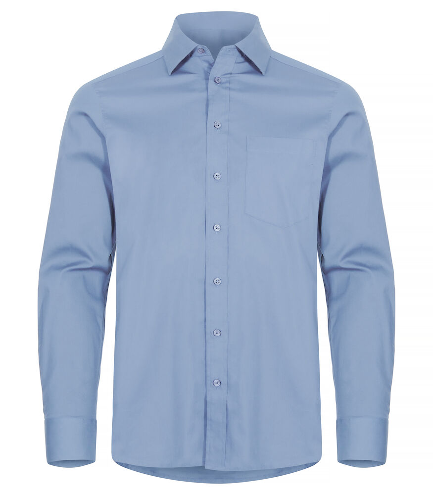 Stretch Shirt LS Light Blue XS