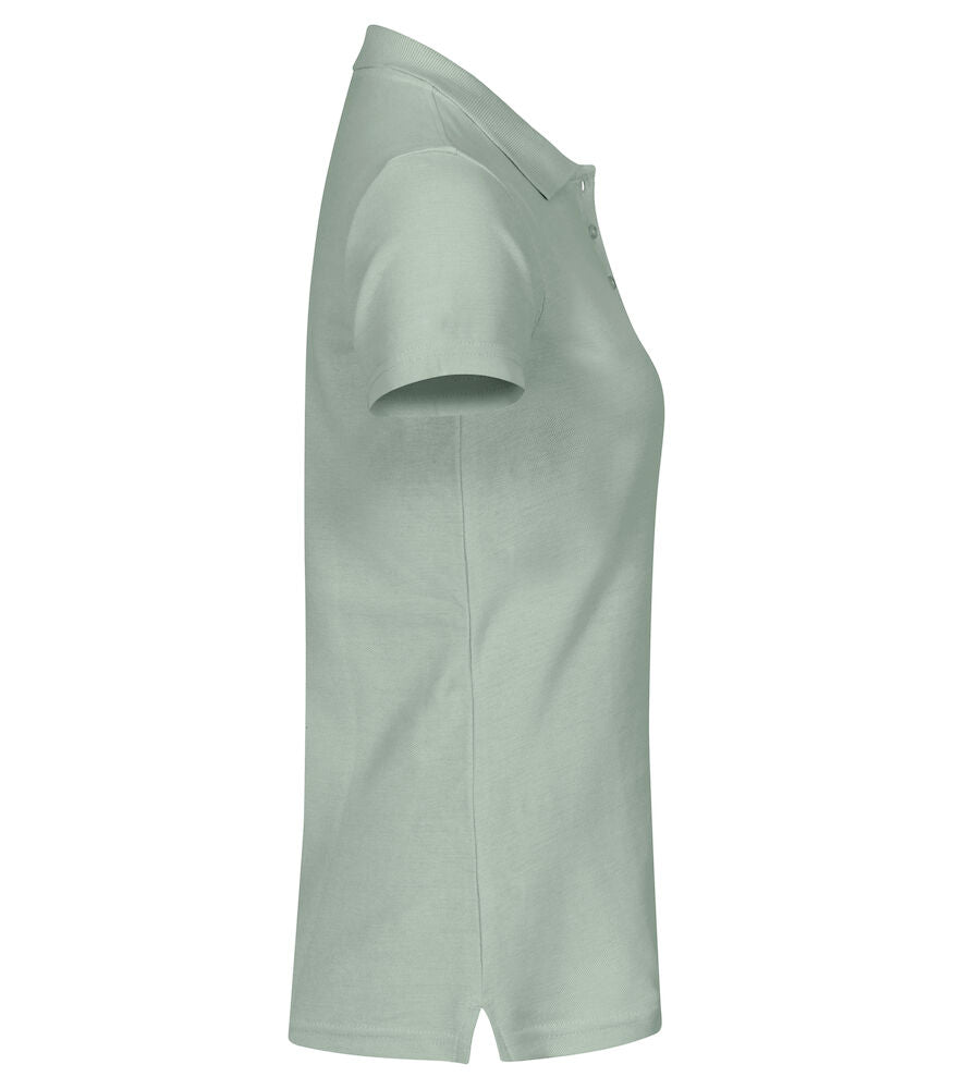 Basic Polo Women Sage Green