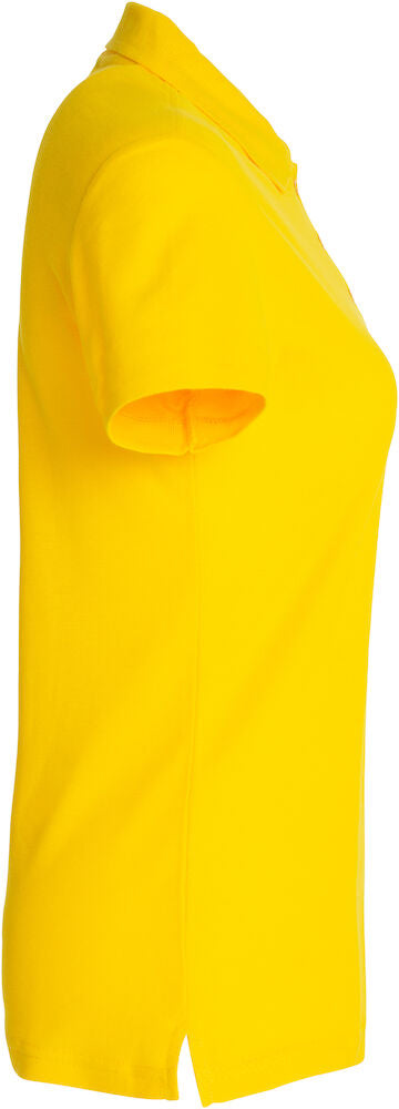 Basic Polo Women Lemon